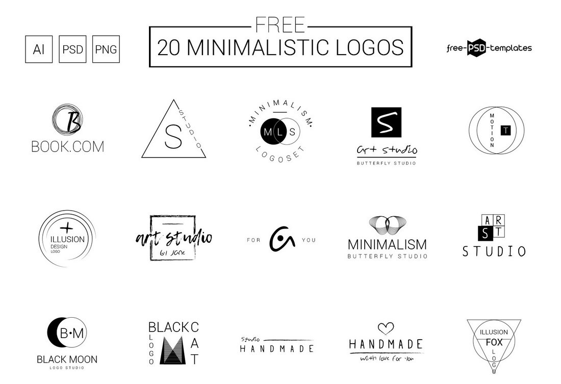 Ejemplo logo minimalista 1